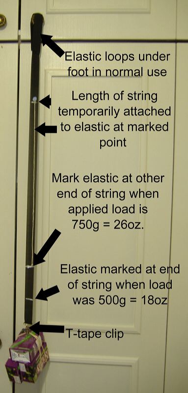 Foreskin restoration t-tape taping tension with elastic Foreskin restoration t-tape taping tension with elastic